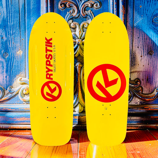 Krypstik Routed, 10”x30” Limited Edition Deck HAND-PAINTED (1 of 5)