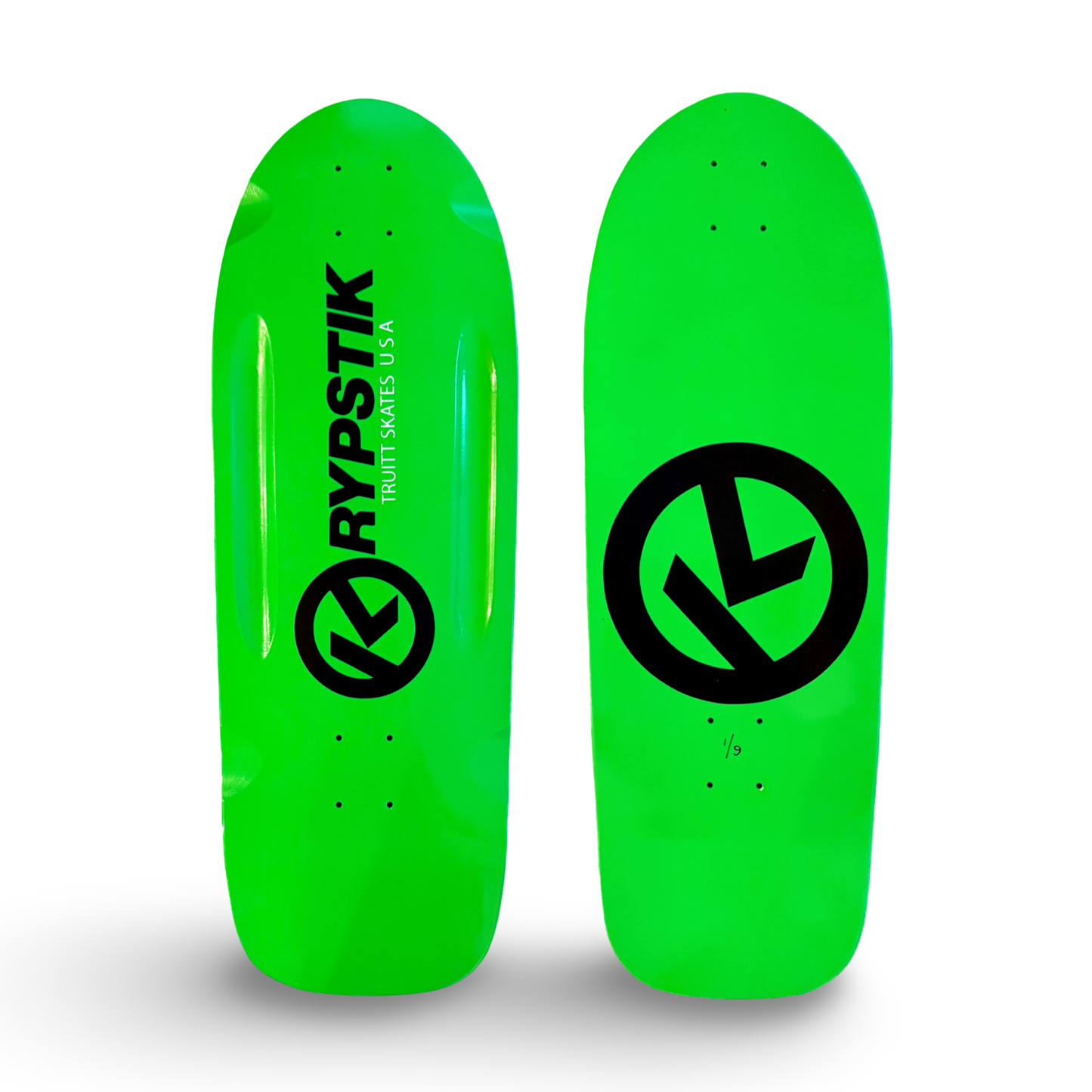 Krypstik Routed, 10”x30” Limited Edition Deck HAND-PAINTED (1 of 9)