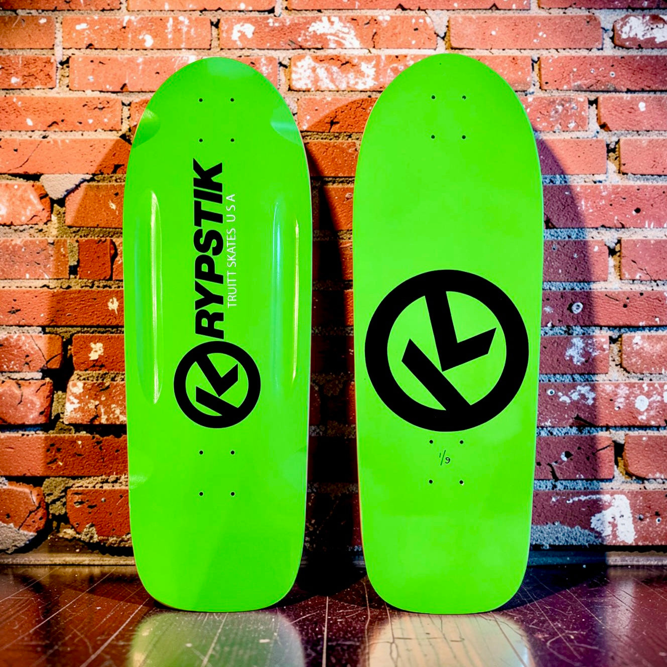 Krypstik Routed, 10”x30” Limited Edition Deck HAND-PAINTED (1 of 9)