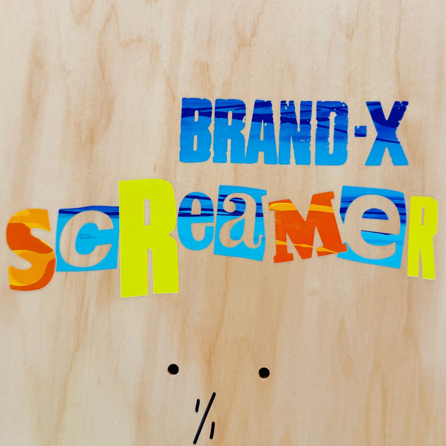 Screamer 10”x30” ONE-OF-A-KIND, HAND-PAINTED Deck (1 of 1)