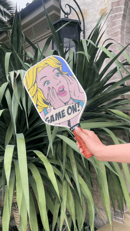 ARTI 16mm Carbon Fiber Kristen&Kristy "GAME ON" Paddle