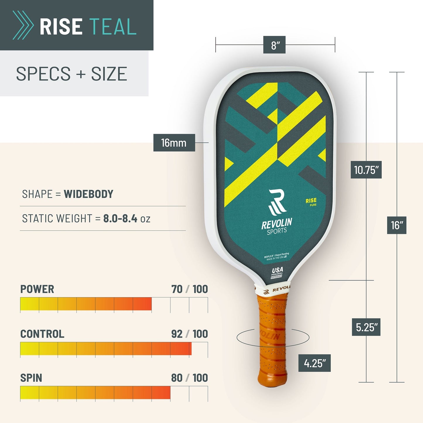 Rise Pickleball Paddle