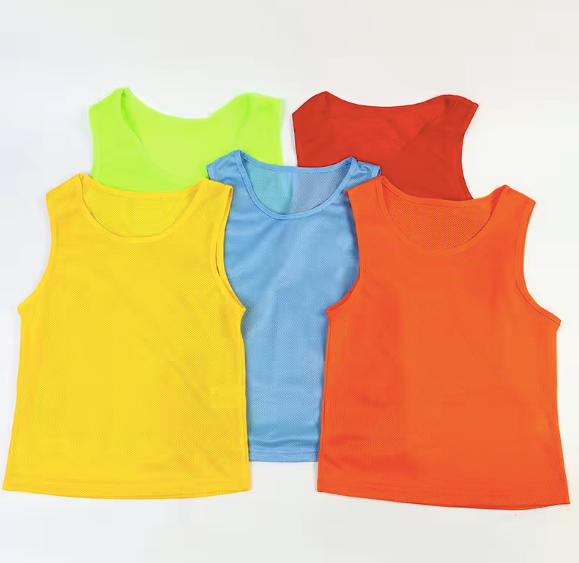 Team Vest Sports Pinnies Jersey 10 Pack