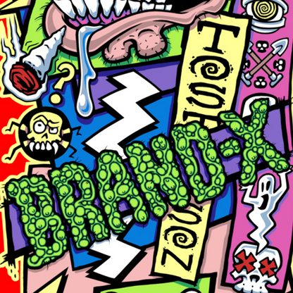 RIP Bernie Limited Edition, HAND-PAINTED Deck 10"x30.25" (PRE-ORDER, MARCH 2027)