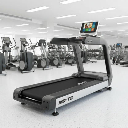 Touch Screen Commercial Treadmill - Muscle D Fitness - Deluxe Touch Screen Commercial Treadmill