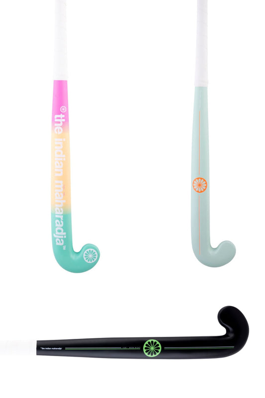 Beginner Indian Maharadja field hockey stick: Choose your Stick Size & Design!
