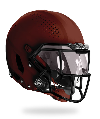 Vicis Zero2 Elite Youth Football Helmet with Titanium Facemask & Oakley Eye Shield- Matte Colors