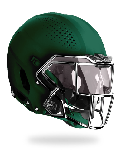 Vicis Zero2 Elite Youth Football Helmet with Titanium Facemask & Oakley Eye Shield- Matte Colors