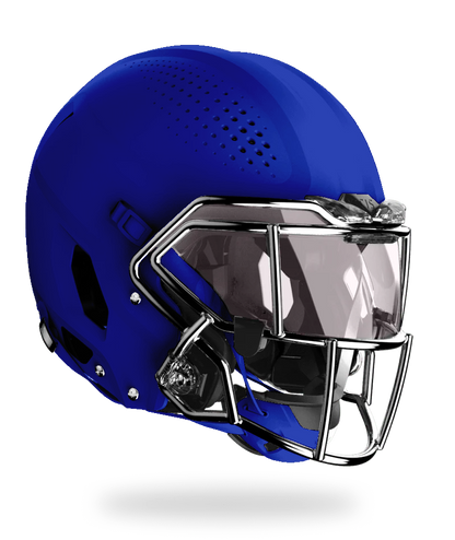 Vicis Zero2 Elite Youth Football Helmet with Titanium Facemask & Oakley Eye Shield- Matte Colors