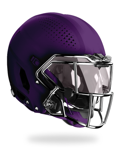 Vicis Zero2 Elite Youth Football Helmet with Titanium Facemask & Oakley Eye Shield- Matte Colors