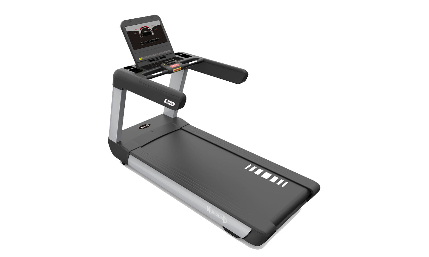 V2 LED Screen Commercial Treadmill - Muscle D Fitness - Upgraded LED Screen Commercial Treadmill