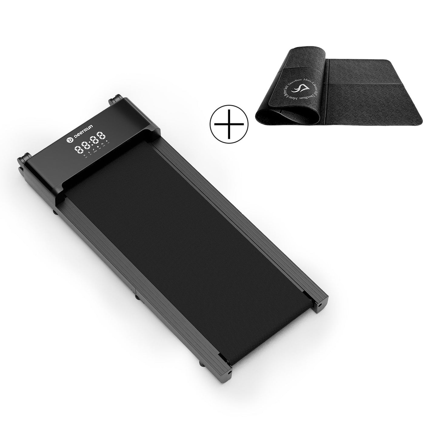 DeerRun Z20 Foldable Walking Pad Treadmill – Ultra Compact with LED Display