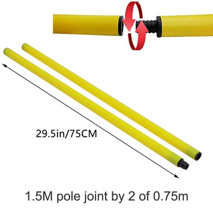 Training Poles 6 Set Poles Range 28”x60”