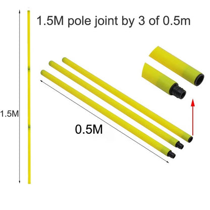 Training Poles 6 Set Poles Range 28”x60”