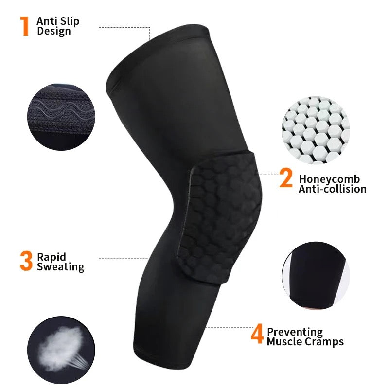 High Quality, Sports Compression, Knee Pads