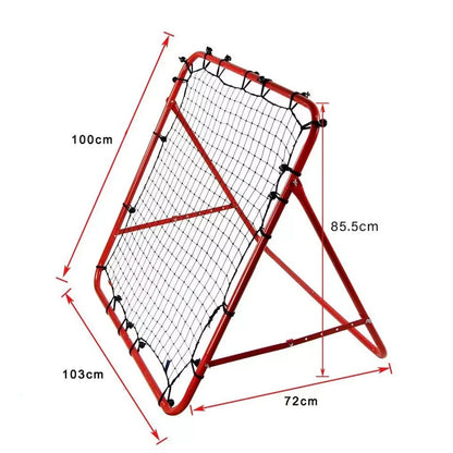 Rebound Net, 3.4 ft (1 m), Easy Assembly, Soccer, Wall Rebounder Practice Net