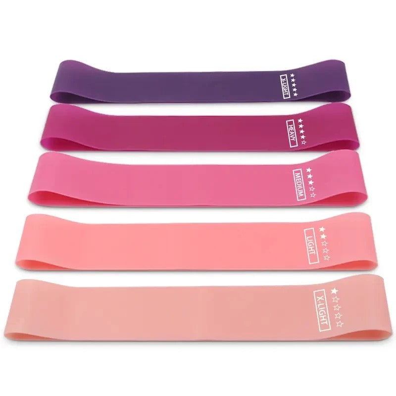 AVA LU YOGA & Fitness: Five Pack Resistance Training Bands