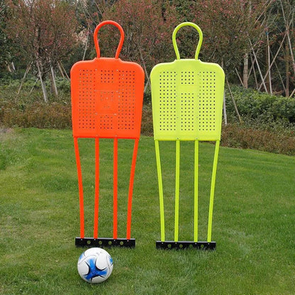 Football Training Dummy Wall Agility Metal Wall Goal Mannequin Kicking Target With Base Dummies