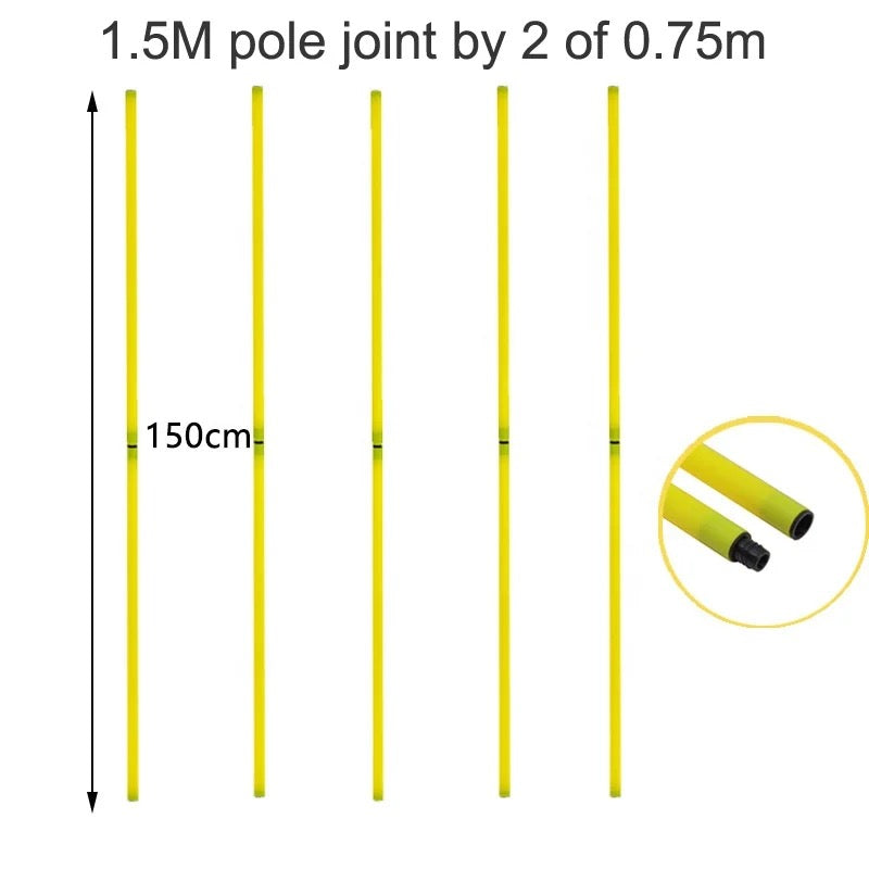 Training Poles 6 Set Poles Range 28”x60”