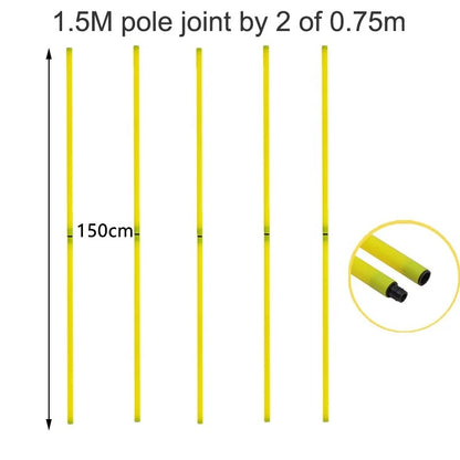 Training Poles 6 Set Poles Range 28”x60”