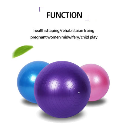 AVA Lu Yoga & Fitness : Yoga Balls Anti Burst Balance Exercise Ball