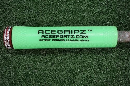 INCREASE EXIT VELOCITY & Bat Speed YOUTH MODEL- ACEGRIPZ Medium Straight Handle- 45mm