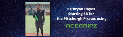 INCREASE EXIT VELOCITY & Bat Speed YOUTH MODEL- ACEGRIPZ Medium Straight Handle- 45mm