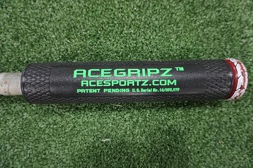THICK GRIPS - INCREASE EXIT VELOCITY & Bat Speed YOUTH MODEL-  Small Straight Handle- 40mm